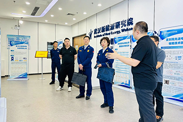 湖北省消防救援总队领导一行莅临武汉三氟调研指导工作